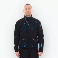 Куртка Эндуро Dragonfly FREERIDE Black Blue 2023 - Черная - Размер L