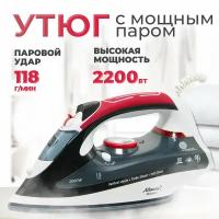 Утюг с пароувлажнением Atlanta ATH-5493 (black)