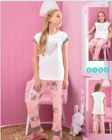 Пижама Sevim, размер 176, розовый