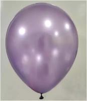 Воздушный шар, сиреневый, перламутр, 15 штук, (12"/30 см)