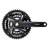 Система шатунов Shimano FC-TX801,TOURNEY TX,FOR REAR 7/8-SPEED c защитой, под квадрат, 48-38-28T, 170 мм, 31012321