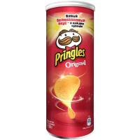 Чипсы Pringles картофельные, соль, 130 г