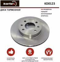 Тормозной диск Kortex для Kia Picanto 04- перед. вент.(d-241mm) OEM 5171207000, 5171207500, 517120X500, DF4458, KD0123, R2027