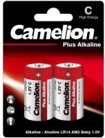 Элемент питания Camelion Plus Alkaline C LR14 бл 2