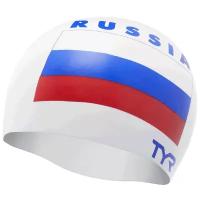 Шапочка для плавания Tyr Russia Silicone Swim Cap