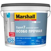 Marshall Export 7 Особо прочная краска (белая, матовая, база BW, 4,5 л)