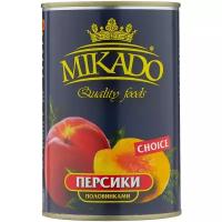 Mikado Персики половинками в сиропе 425 мл