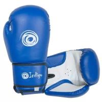 PS-799 Перчатки боксёрские INDIGO PVC Синий 8 унций