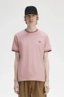 Футболка FRED PERRY, размер XXXL, розовый