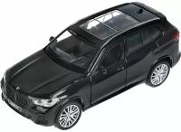 Машина металл bmw X5 M-SPORT 12 см, двери, багаж, черн