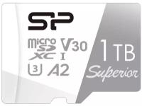 Карта памяти microSDXC 1024ГБ Class10 Silicon Power Superior UHS-I U3 (sp001tbstxda2v20sp)