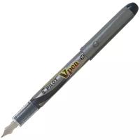 PILOT Ручка перьевая V-Pen Silver, M (SVP-4M), SVP-4M-B, 1 шт