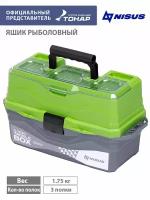 Ящик для снастей Tackle Box, трехполочный, NISUS