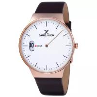 Наручные часы Daniel Klein Exclusive, белый, коричневый