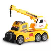 Автокран Dickie Toys 3302006, 15 см, желтый