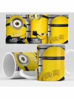 Кружка с принтом Миньоны, Minions