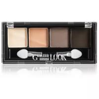 LUXVISAGE Палетка теней Glam Look, 4 г