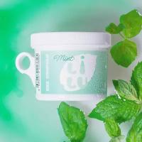 LILU Воск для депиляции "Mint". Плёночный, в банке для СВЧ, 100гр, Irisk Professional