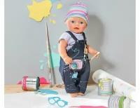 Одежда джинсовая для куклы BABY born, ZAPF CREATION 822210-брюки