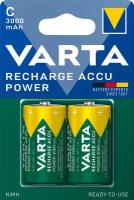 Аккумуляторная батарейка VARTA Recharge Accu Power C / LR14 R2U 3000 мАч, 2 шт