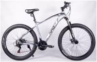 Велосипед NRG Bikes SHARK 27.5"/20", gray-black-white