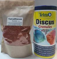 Тетра Дискус гранулы 200гр. Tetra Discus Granules. Основной полноценный корм для пресноводных декоративных рыбок любого размера. ./ Корм для рыб