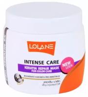 Маска кератиновая для восстановления Lolane, Lolane Intense Care Keratin Repair Mask, 200 мл