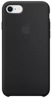 Чехол силиконовый Apple iPhone 8 Silicone Case Black (Черный) MQGK2ZM/A