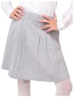 Школьная юбка N.O.A., плиссированная, с поясом на резинке, миди