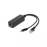 POE-приёмник для помещений, вход: RJ45 POE 48В, выход: RJ45 + DC 12В | ORIENT POE-655R 48V