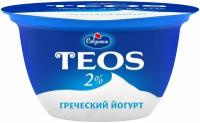 Савушкин йогурт Греческий натуральный, 2%, 140 г