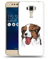 Чехол задняя-панель-накладка-бампер MyPads бетховен для ASUS ZenFone 3 Laser ZC551KL 5.5 противоударный