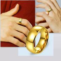 Кольцо обручальное, размер 23, золотой