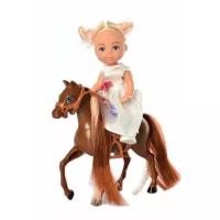 Кукла Defa Lucy Сайри с лошадкой, 10 см, в ассорт. 8410
