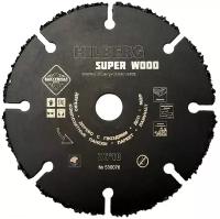 Диск карбид вольфрамовый отрезной 76*10 Hilberg Super Wood 530076