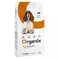 Organix Контроль веса для собак с уткой и рисом (Weight Control Adult Dogs Duck and Rice), 12кг