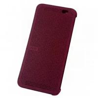 Чехол Dot View Flip Case (HC M110) для HTC One E8 фиолетовый