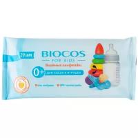 Влажные салфетки BioCos для сосок и игрушек