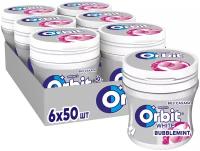 Жевательная резинка Orbit Bubblemint, 6 шт по 68 г