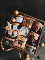 подарочный набор bon marche spb деликатес бокс подарок из дичи изысканный подарок с деликатесами / подарок мужчине / vip премиум