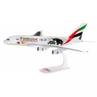 Самолет Herpa Emirates Airbus A380 (612180) 1:250, 29.2 см