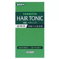 Yanagiya Лечебный тоник против выпадения волос Hair Tonic 240 мл, Япония / Средство активатор роста с женьшенем