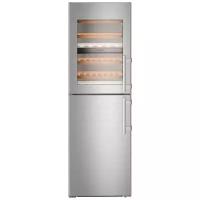 SWTNes 4285 витринный Холодильник с морозильником Liebherr SWTNes 4285 серебристый