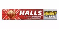 Halls Кола+Кофеин карамель леденцовая 25г 12шт