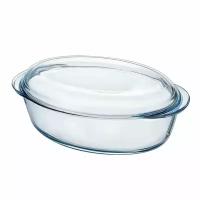 Утятница овальная Pyrex, 4 л, жаропрочное стекло