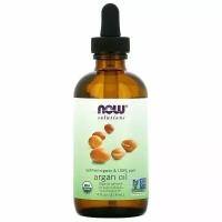 NOW Масло для тела Argan Oil Organic, 118 мл