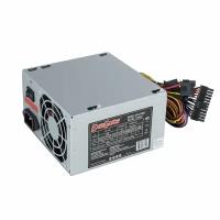 Блок питания EXEGATE CP500 (ATX, SC, 8cm fan, 24pin, 4pin, 3xSATA, 2xIDE, FDD, кабель 220V с защитой от выдергивания)