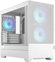 Корпус mATX Fractal Design PoP Mini Air RGB White TG, Mini-Tower, без БП, белый [fd-c-por1m-01]