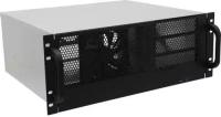 Procase RM438-B-0 Корпус 4U server case,3x5.25+8HDD, черный, без блока питания, глубина 380мм, MB ATX 12"x9.6"