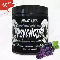 Предтреник Psychotic Black Психотик Блэк Insane Labz (Виноград)